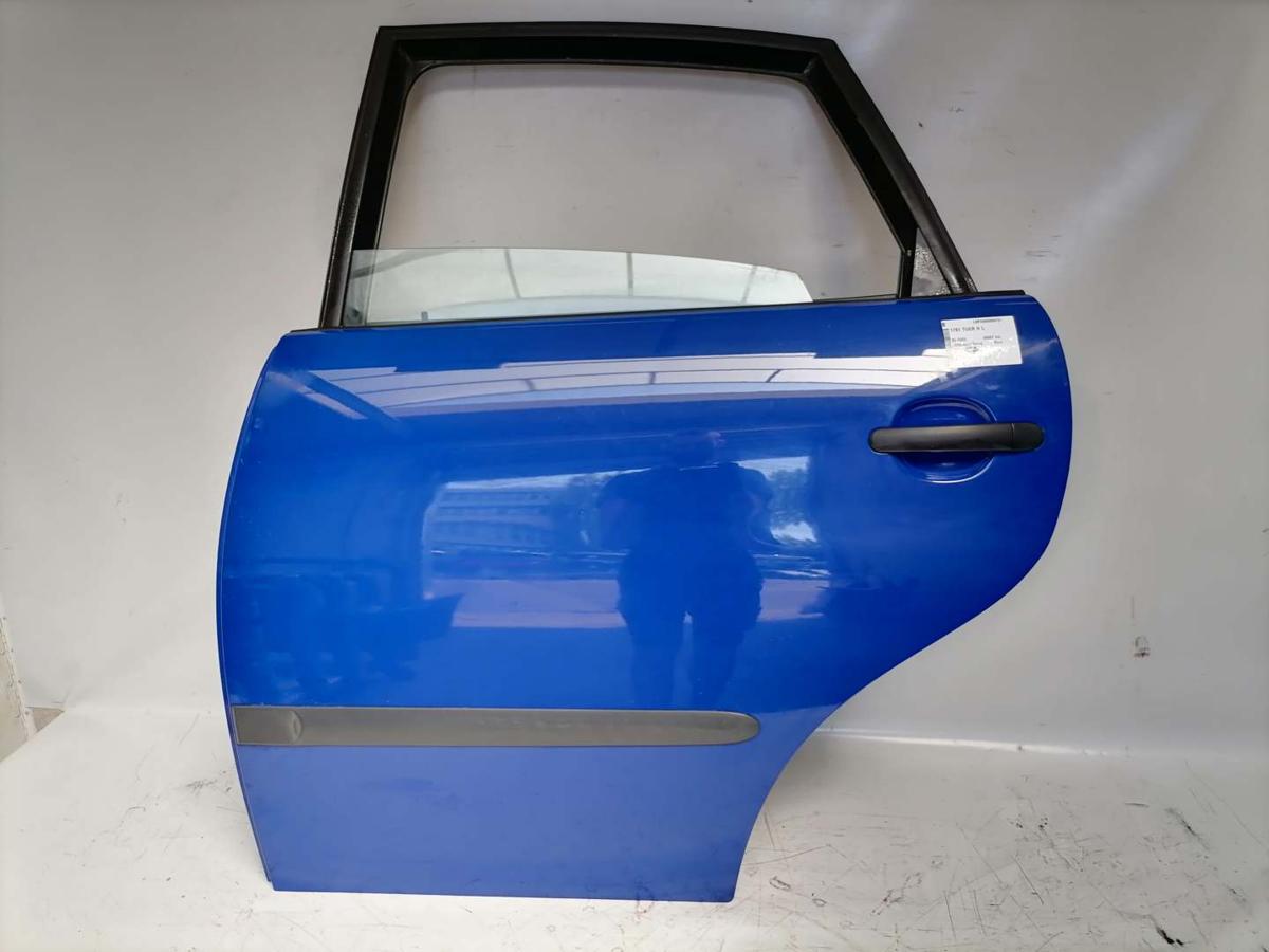 Seat Ibiza 6L original Tür hinten links LS5G Azul Swing Blue Bj.2003